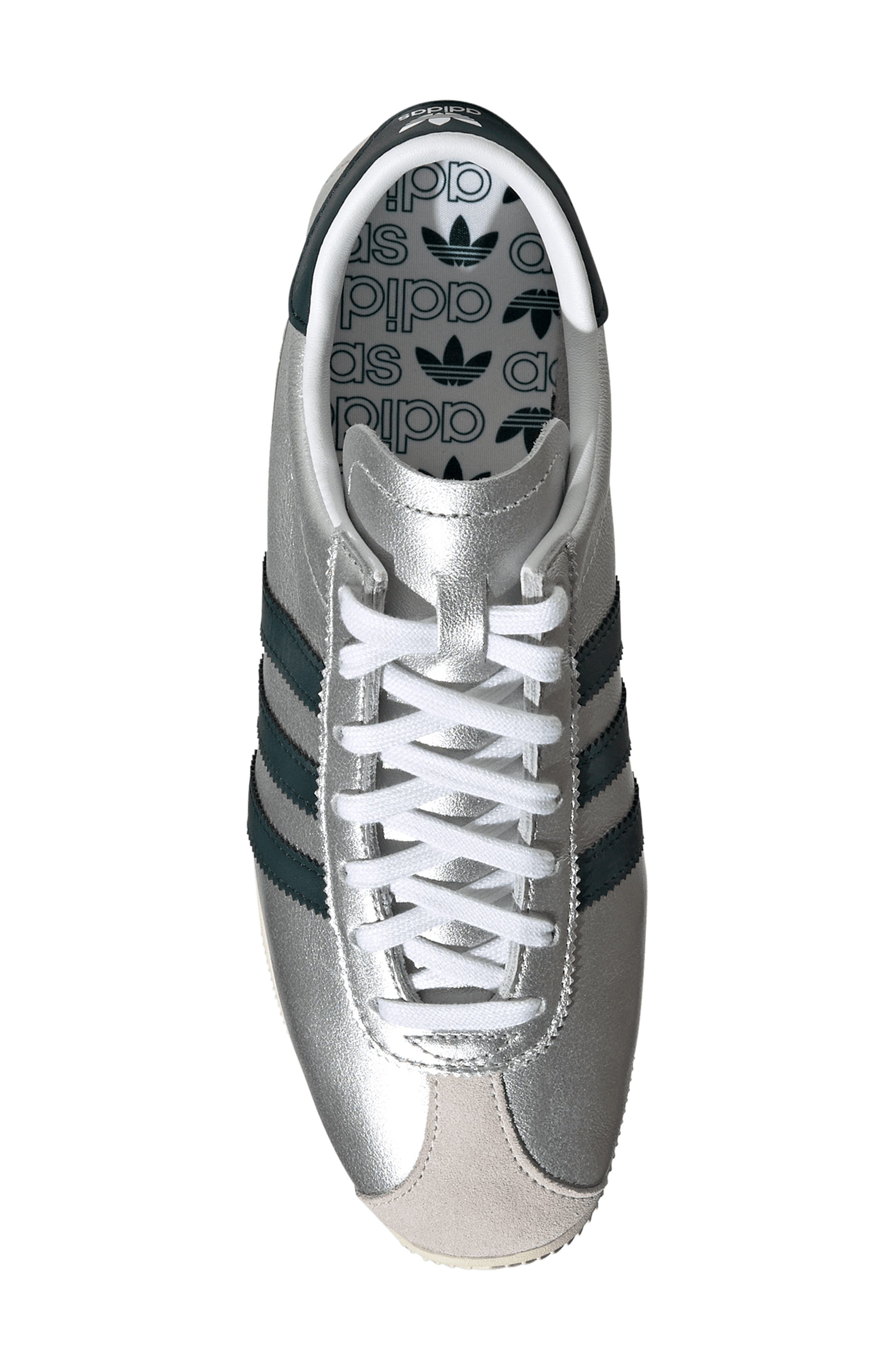 adidas Paris Sneaker, Alternate, color, Silver Met./ Ivy/ Cream