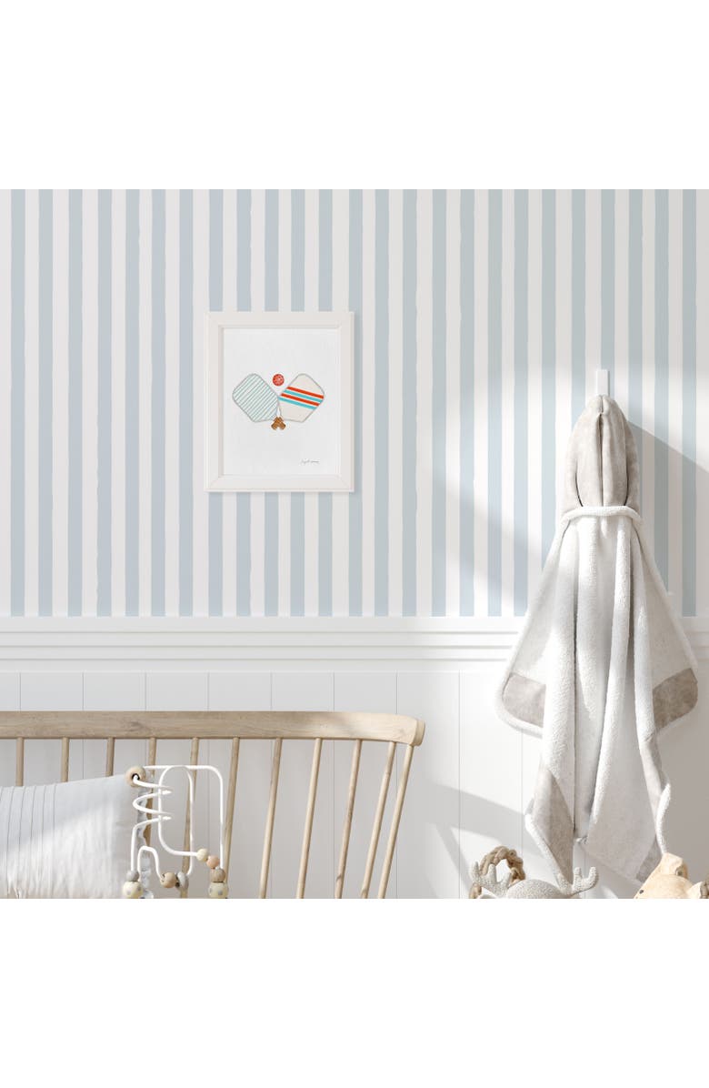 Ramus & Co Pickleball Framed Museum Quality 8" x 10" Art Print, Alternate, color, Multicolored