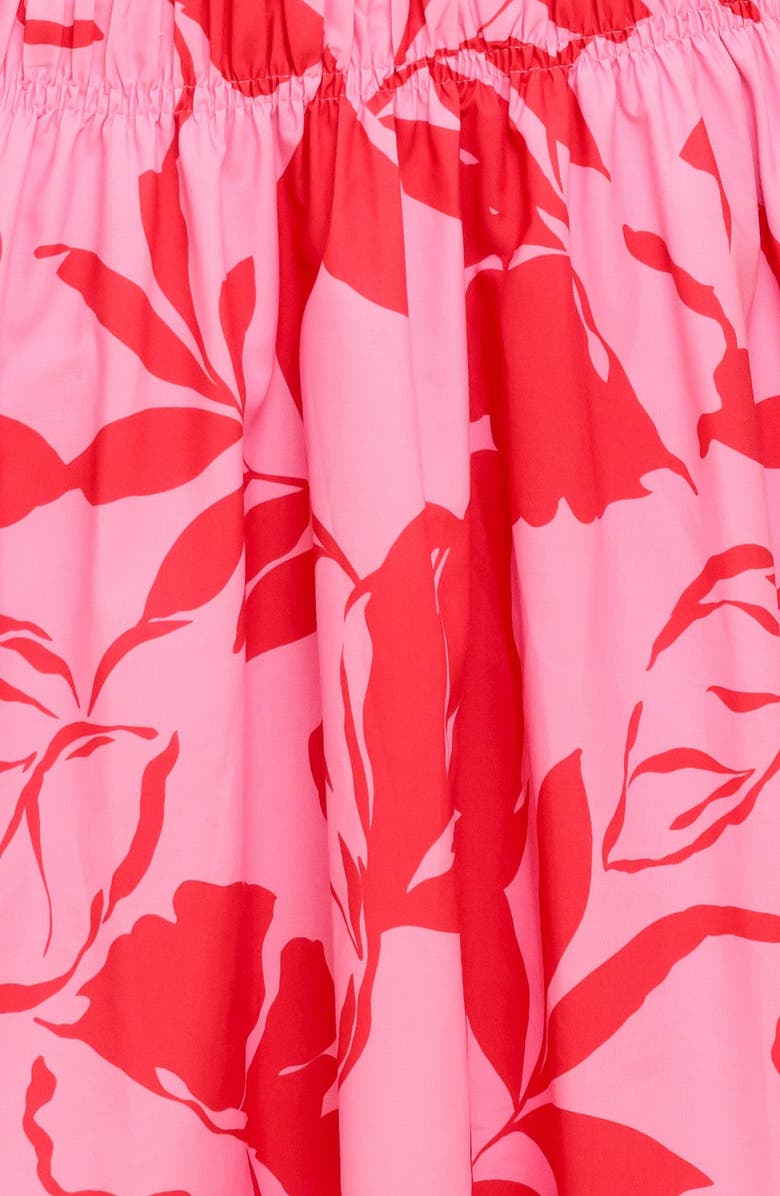 FLYING TOMATO Print Tube Top & Maxi Skirt Set, Alternate, color, 