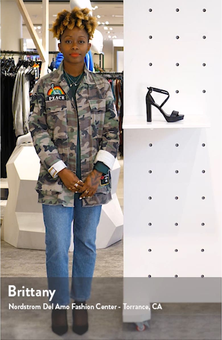 Charlize Strappy Platform Sandal, sales video thumbnail