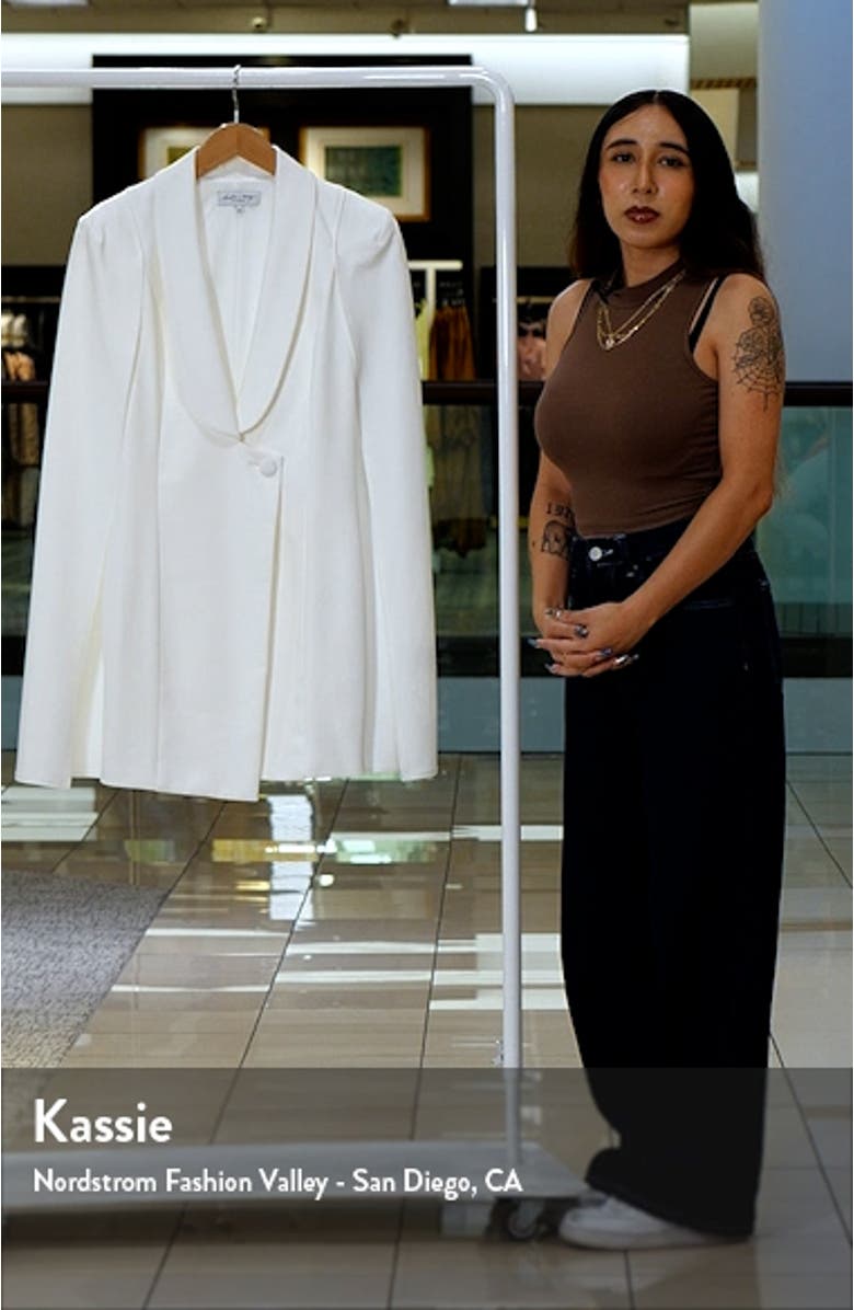 Boss Lady Cape Minidress, sales video thumbnail