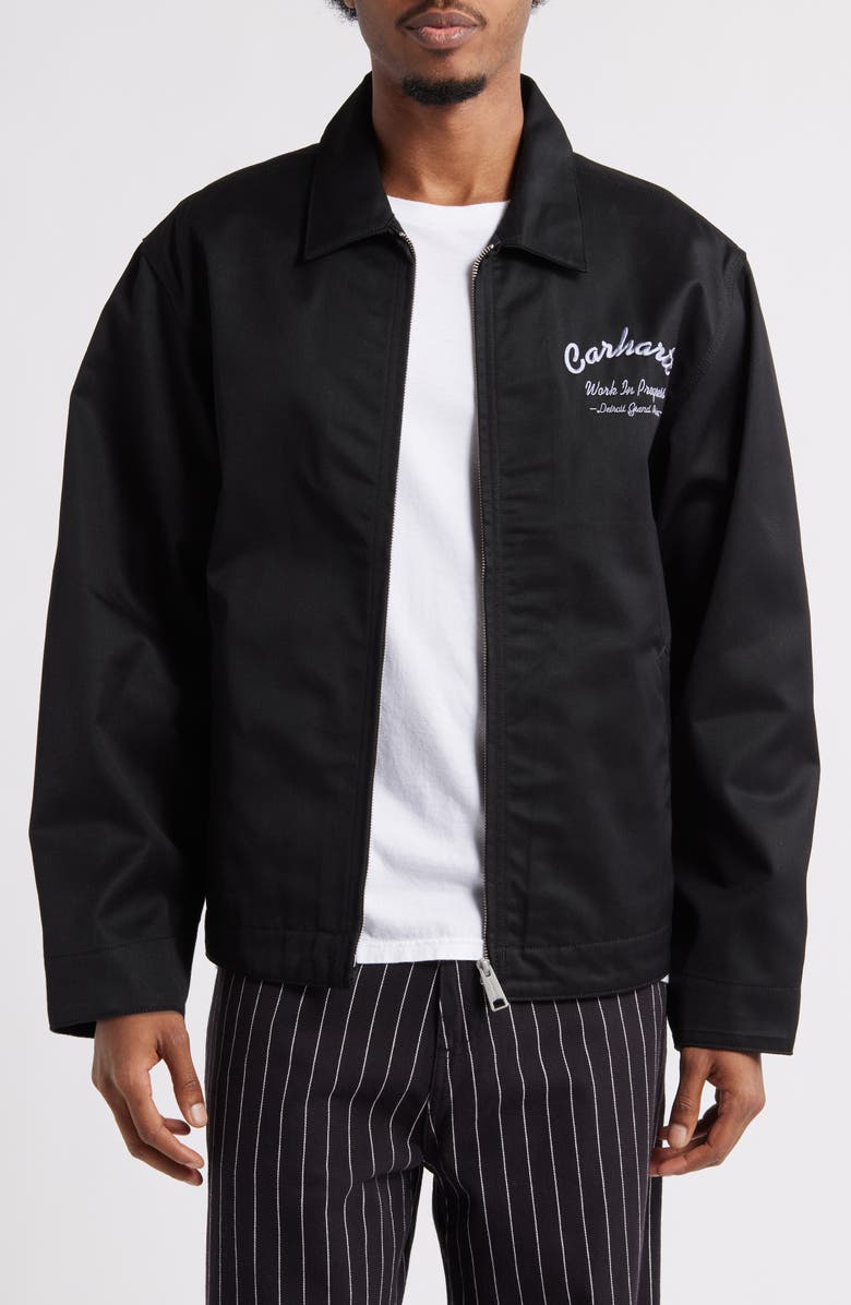 Carhartt Work In Progress Racer Module Twill Jacket, Main, color, 