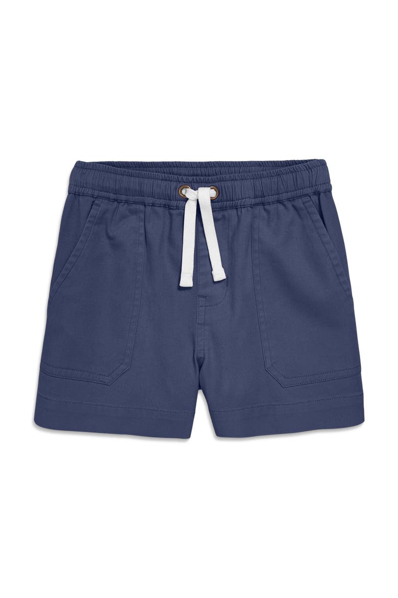 Kids Stretch Chino Midi Short, Main, color, Sunwashed Navy