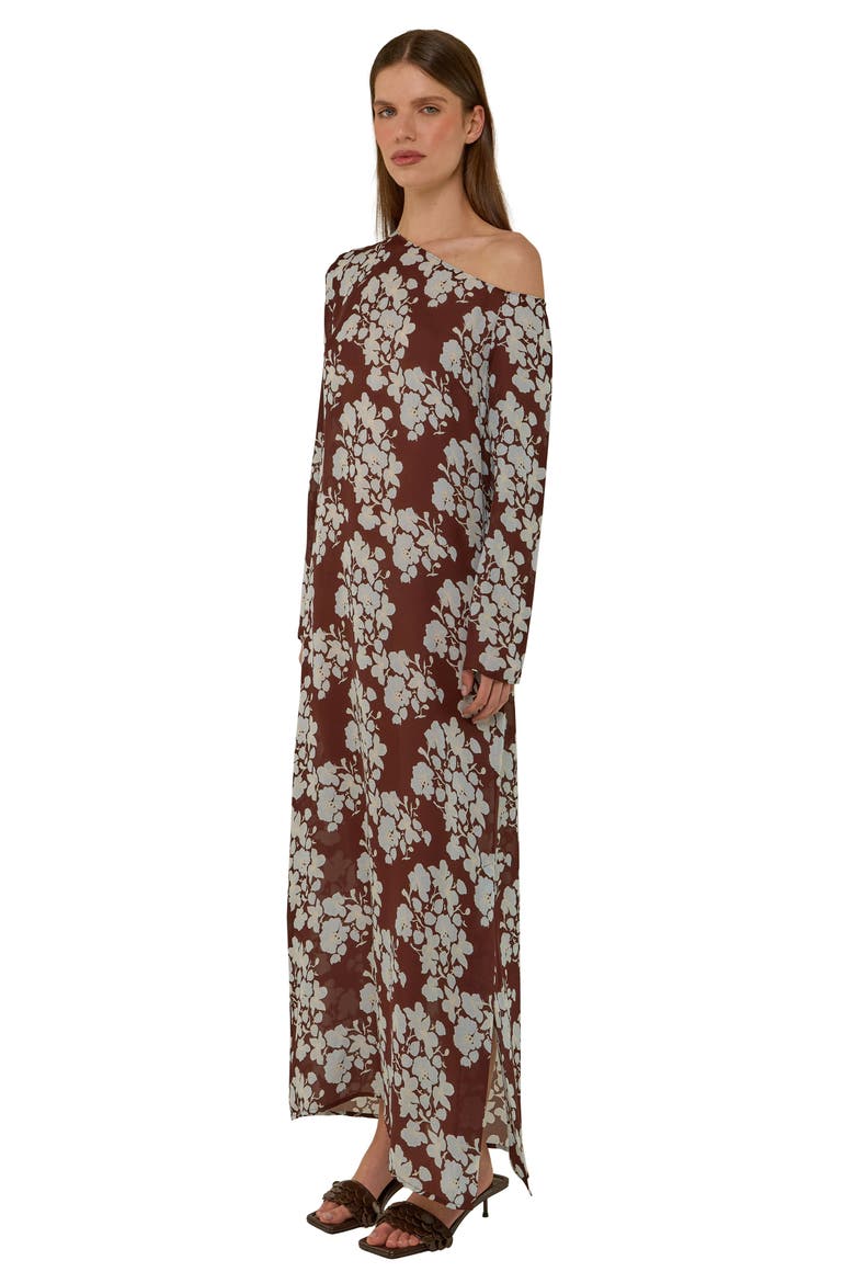 Goldie Dress, Alternate, color, Tasman Floral