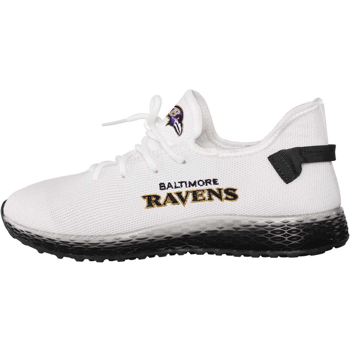 FOCO Men's FOCO Baltimore Ravens Gradient Sole Knit Sneakers, Alternate, color, 