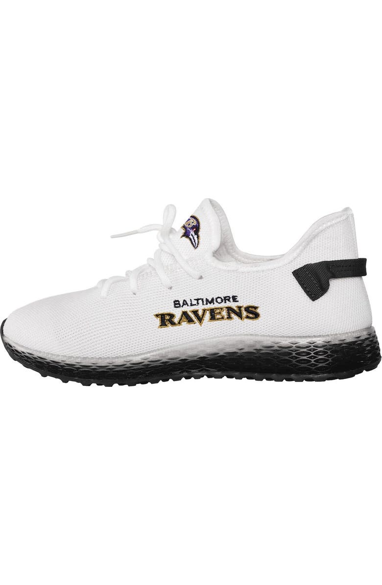 FOCO Men's FOCO Baltimore Ravens Gradient Sole Knit Sneakers, Alternate, color,