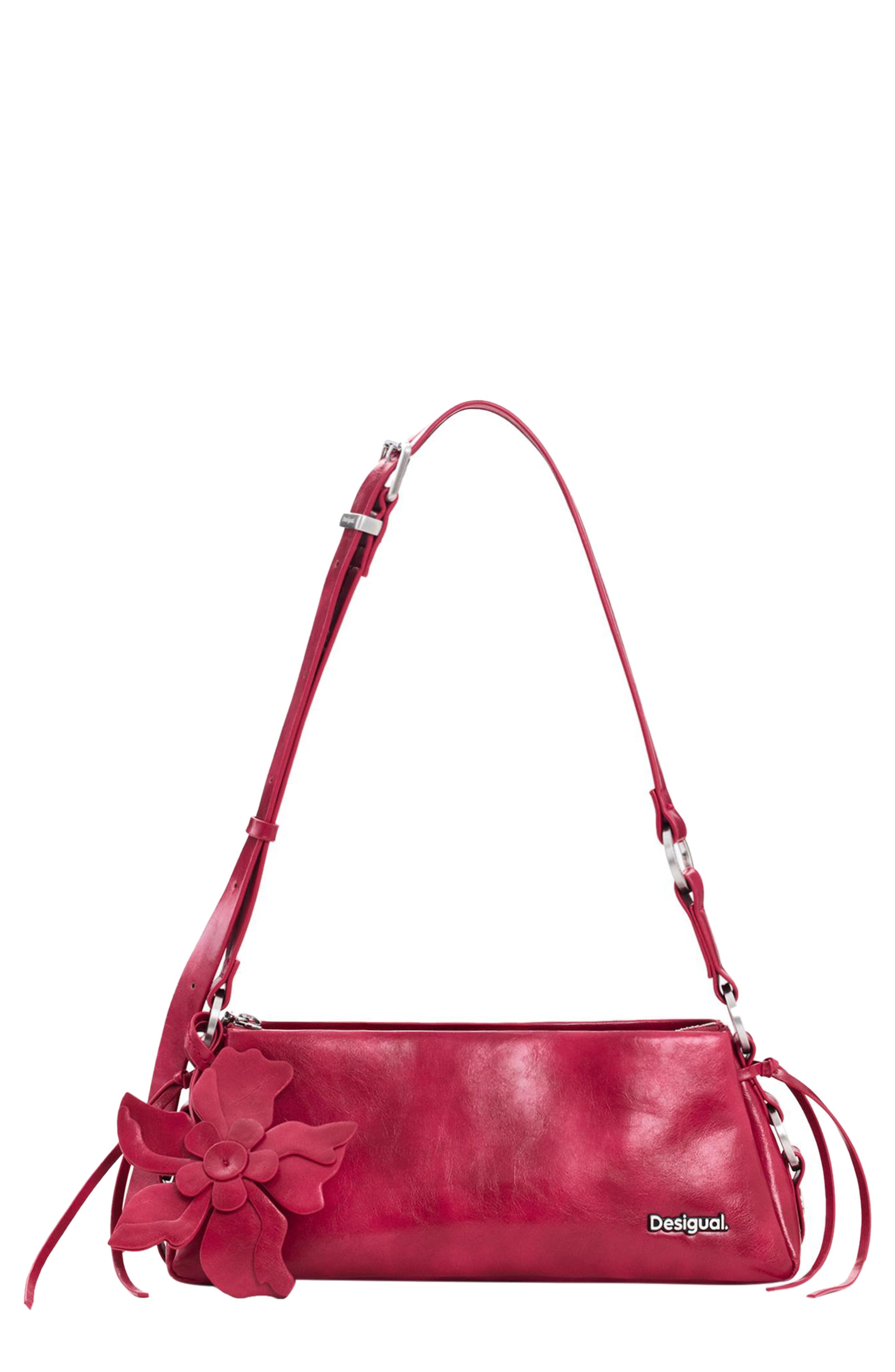 Desigual Faux Leather Crossbody Bag, Main, color, 