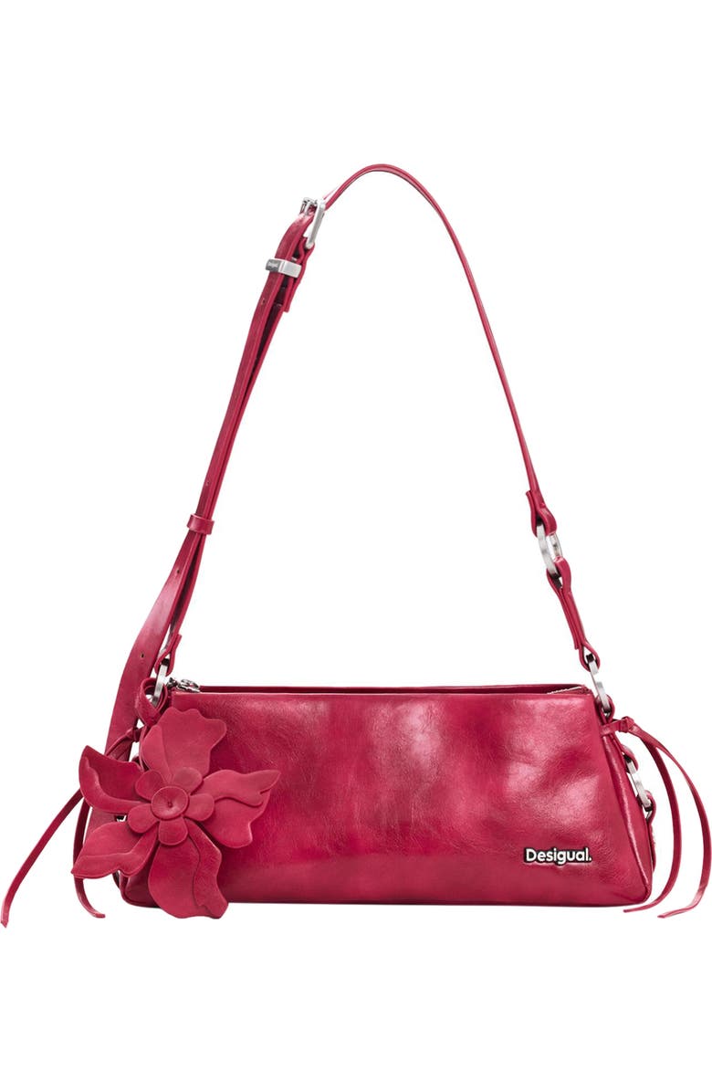 Desigual Faux Leather Crossbody Bag, Main, color,