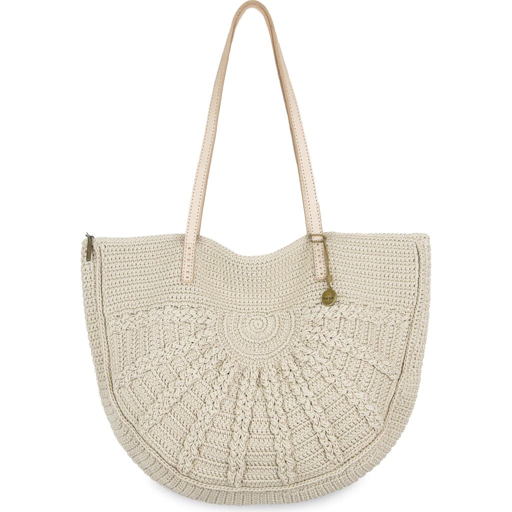 The Sak Faye Tote Bag In Ecru Sunbeam