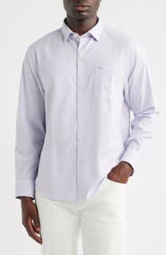 Tommy Bahama Sarasota Stretch Ventura Bay Textured IslandZone® Button-Up Shirt