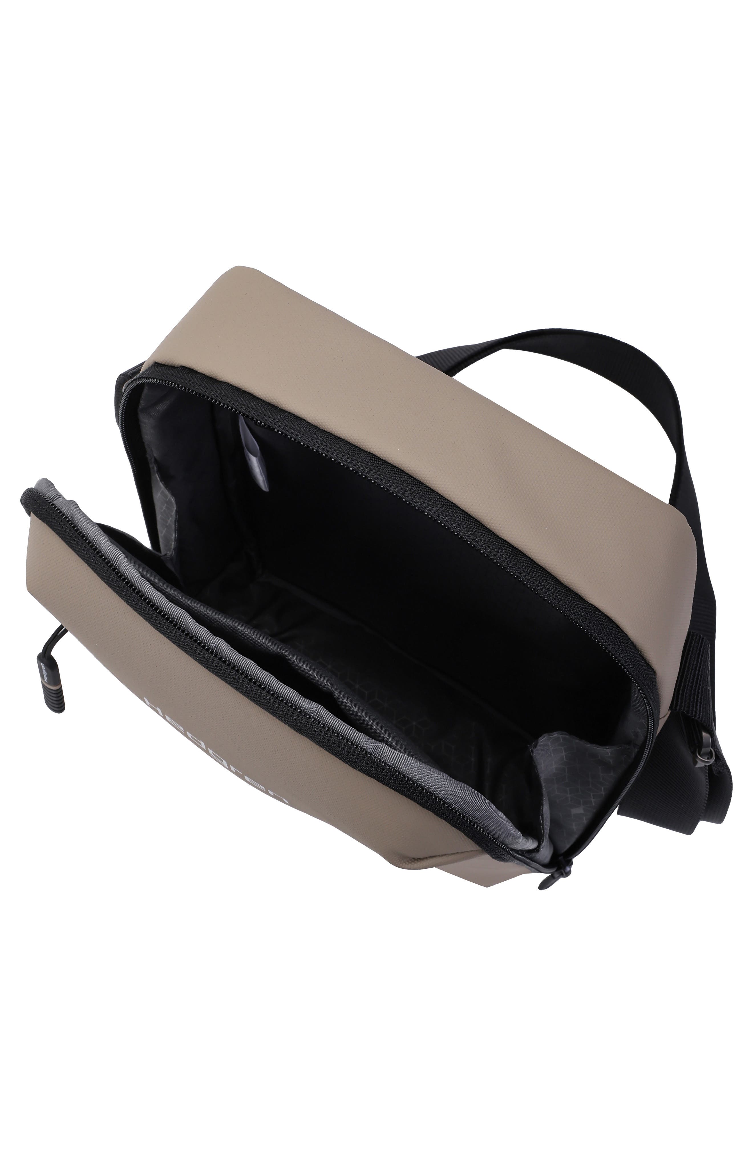 Walk RFID Water Repellent Crossbody Bag, Alternate, color, VINTAGE BEIGE