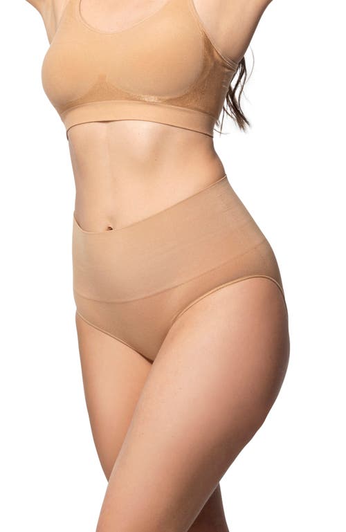 Underoutfit Smoothing At Waist Brief In Nude