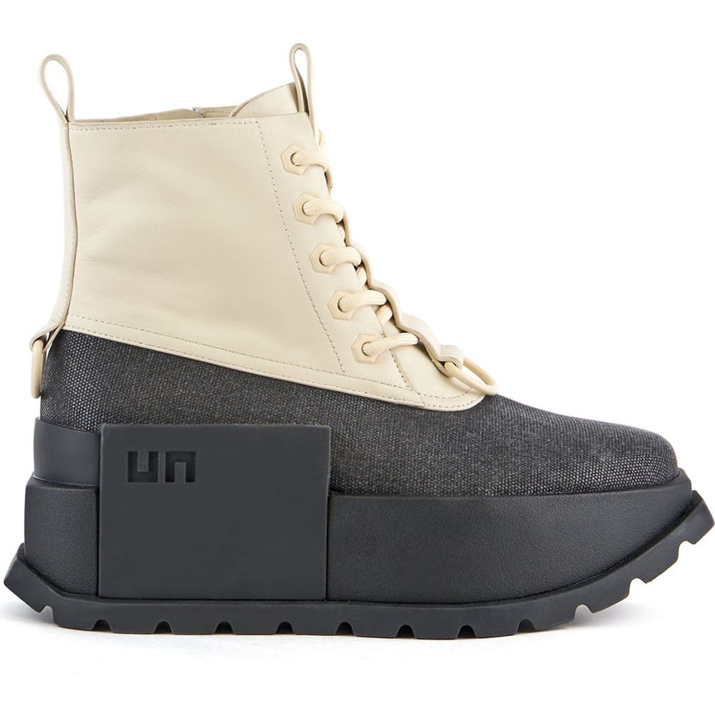 United Nude Women's White / Black Roko Patrol Boot - Mono