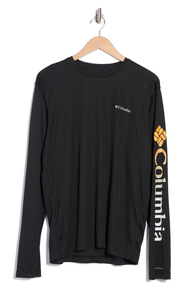 Columbia Rapid Creek Printed Long Sleeve T-Shirt, Alternate, color, 