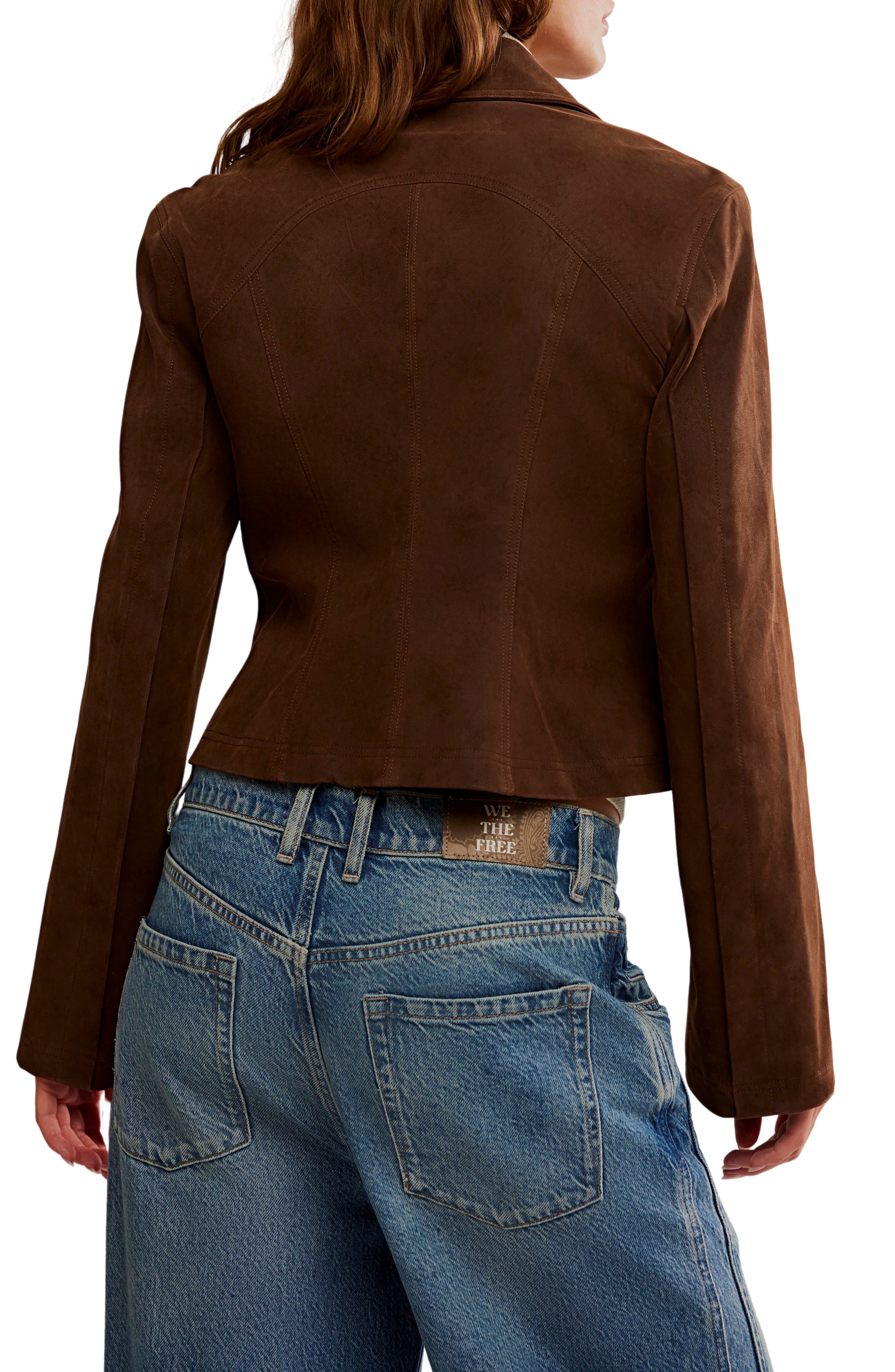River Faux Suede Jacket - image 2