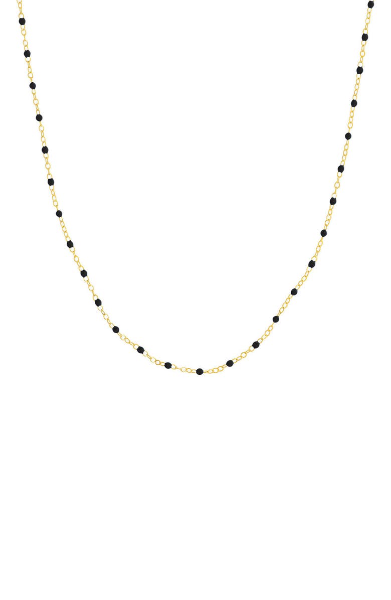 ES JEWELRY Enamel Station Chain Necklace, Main, color, 