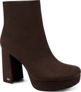 KARL LAGERFELD PARIS Malika Platform Bootie