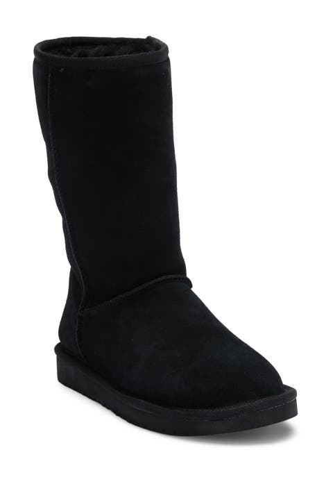 Koolaburra by Ugg Classic Genuine Shearling & Faux Fur Lined Tall Boot (Women)