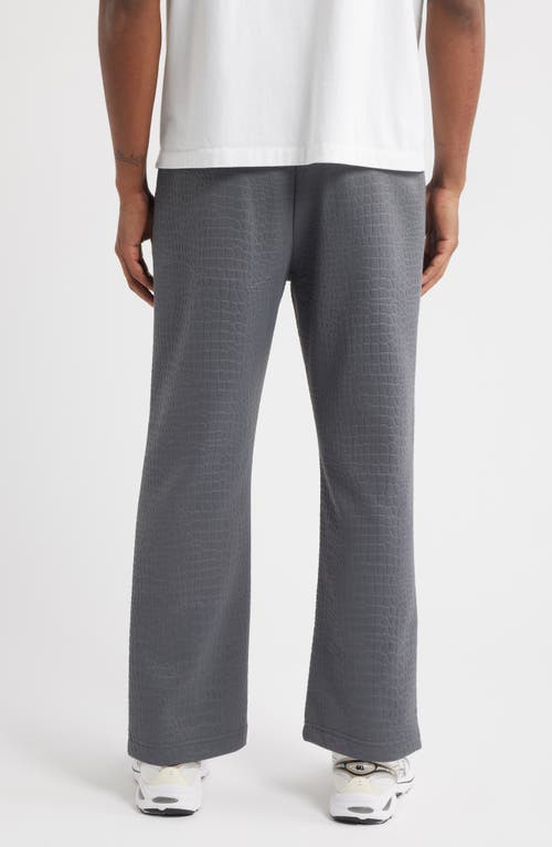 Santo Studio Uno Texture Sweatpants In Gray