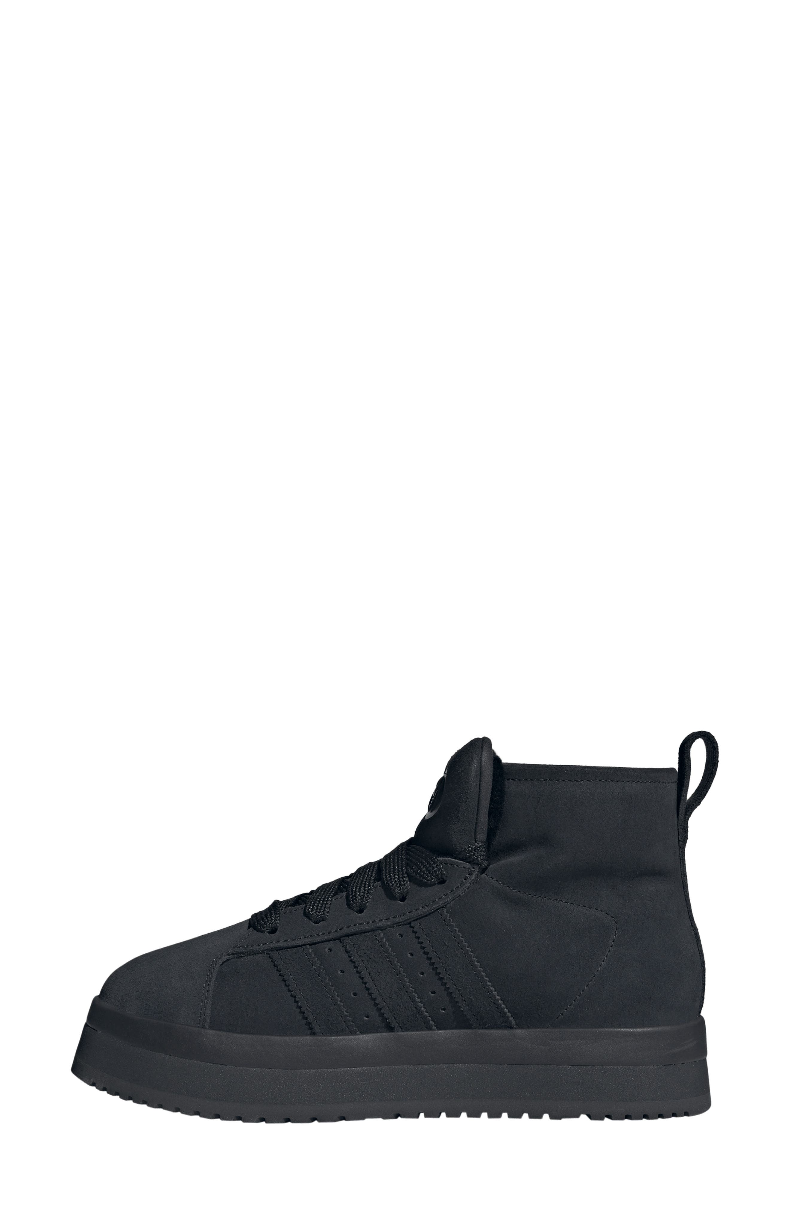 adidas Campus 00s Winter Mid Sneaker Boot, Alternate, color, Black/ Black/ Carbon