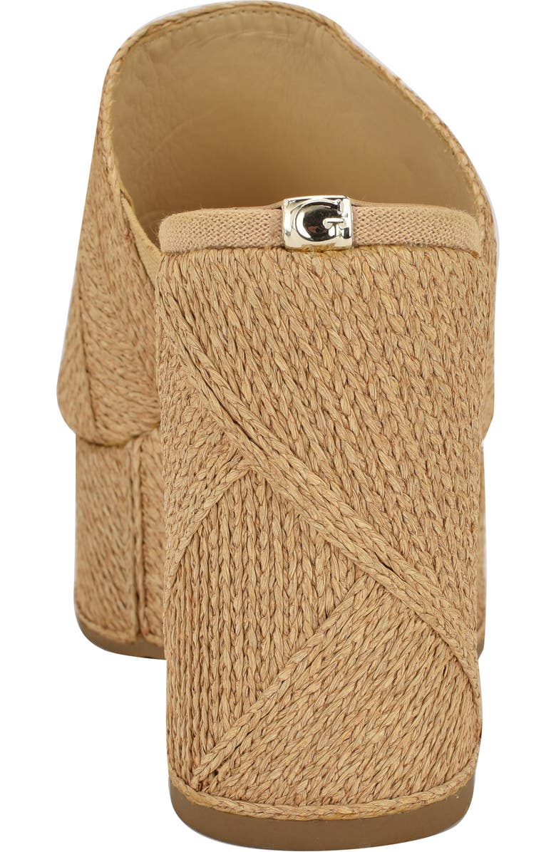 GUESS Evenz Platform Wedge Sandal, Alternate, color, Light Natural 110