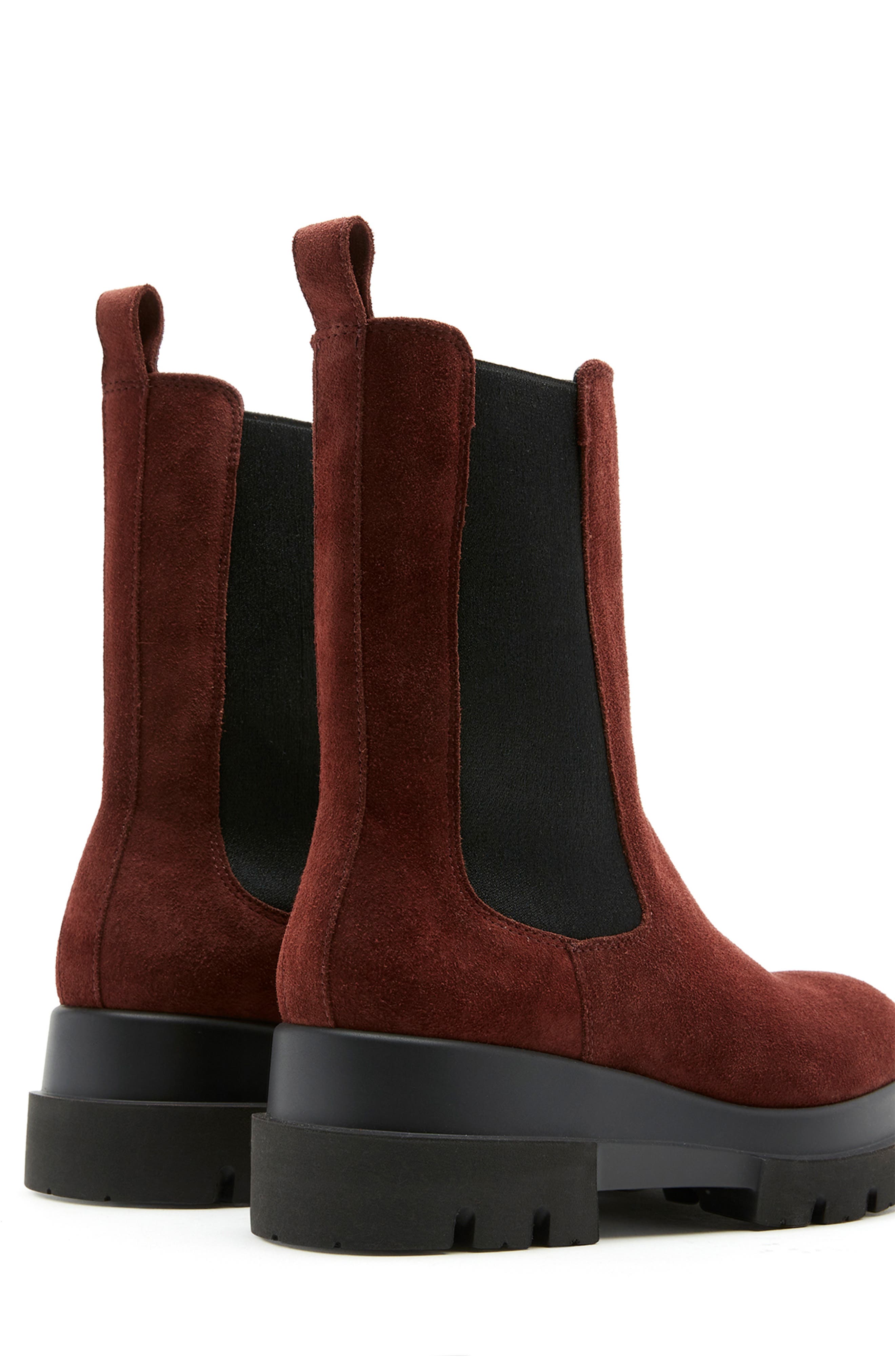 La Canadienne Blaise Suede Chelsea Boot, Alternate, color, Wood Suede