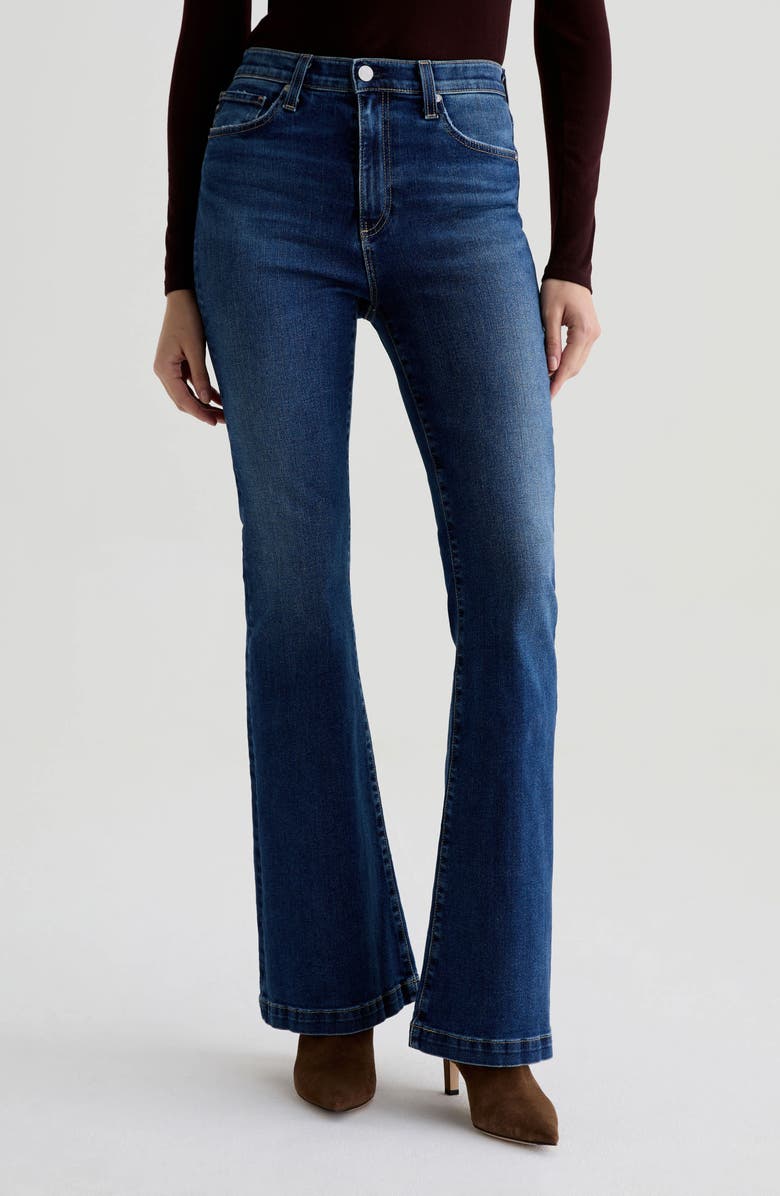 AG Madi High Waist Flare Jeans, Main, color, Forgotten