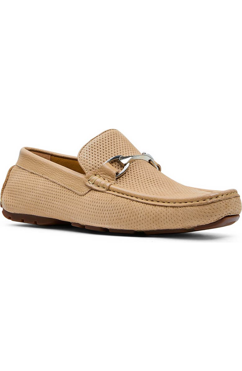 Donald Pliner Textured Horsebit Loafer, Main, color, Camel