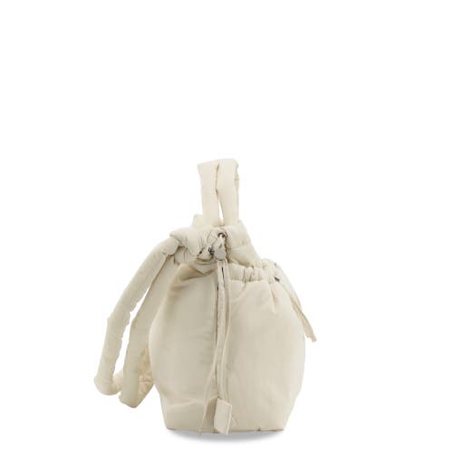 J World Puffy Convertible Tote With Adjustable Handles In Sand