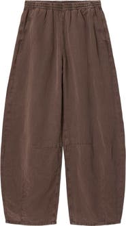 AllSaints Jett Wide Leg Pull-On Pants