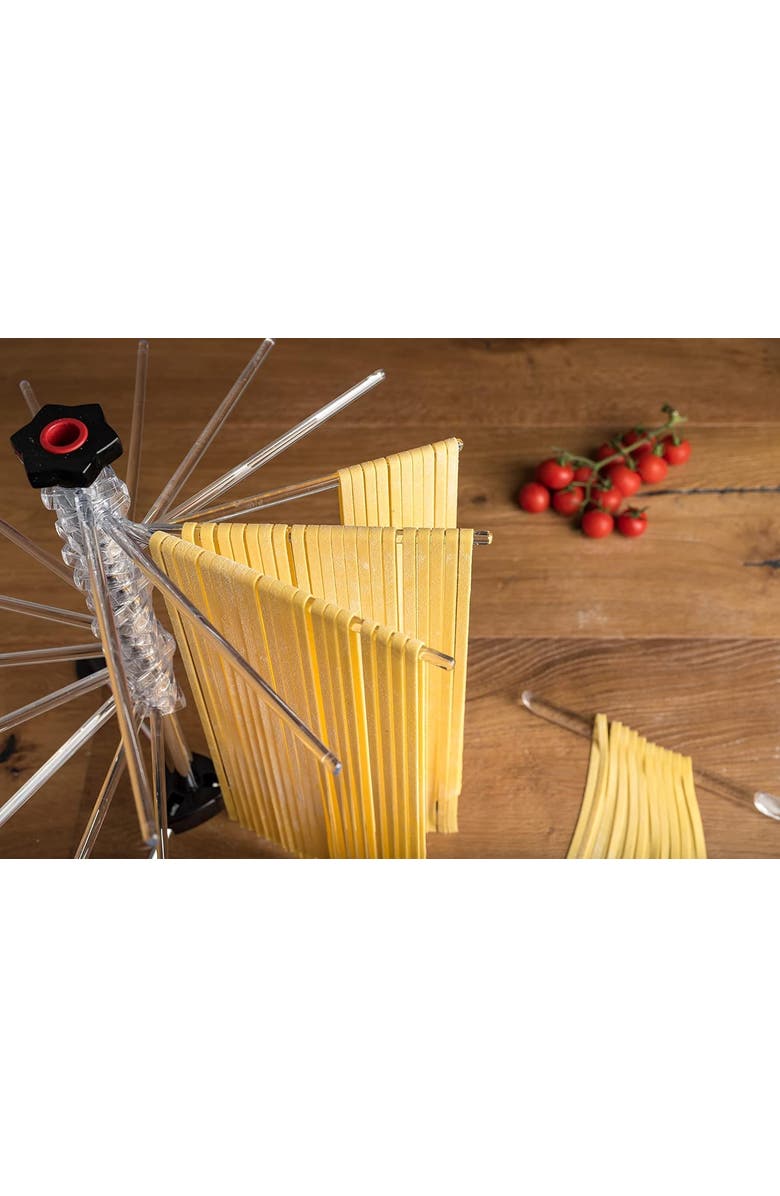 Marcato Atlas Collapsible Pasta Drying Rack, Made In Italy, Alternate, color, Silver