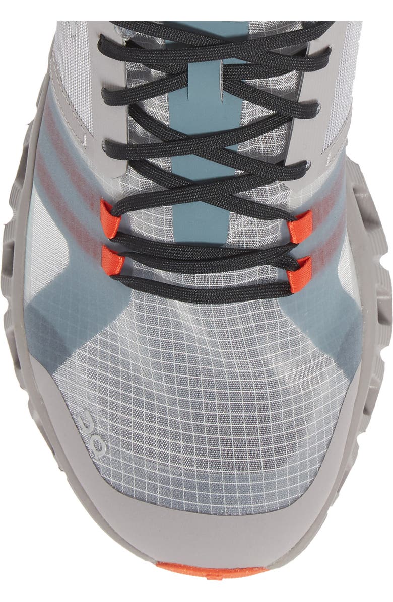 On Cloud X Shift Running Shoe, Alternate, color, Alloy/ Red