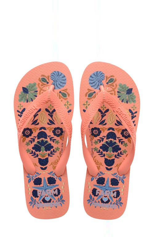 HAVAIANAS HAVAIANAS X FARM RIO TROPICAL FLIP FLOP 
