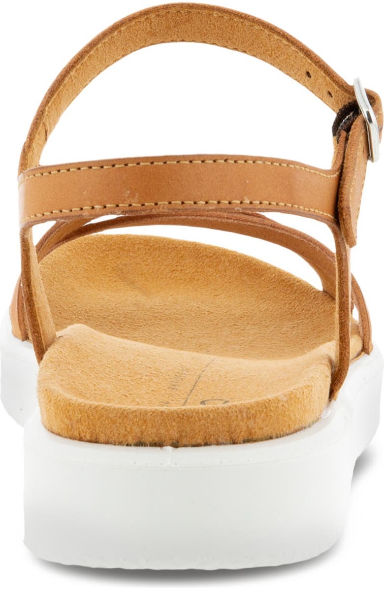 ECCO Yuma Ankle Strap Sandal, Alternate, color, 02021Lion