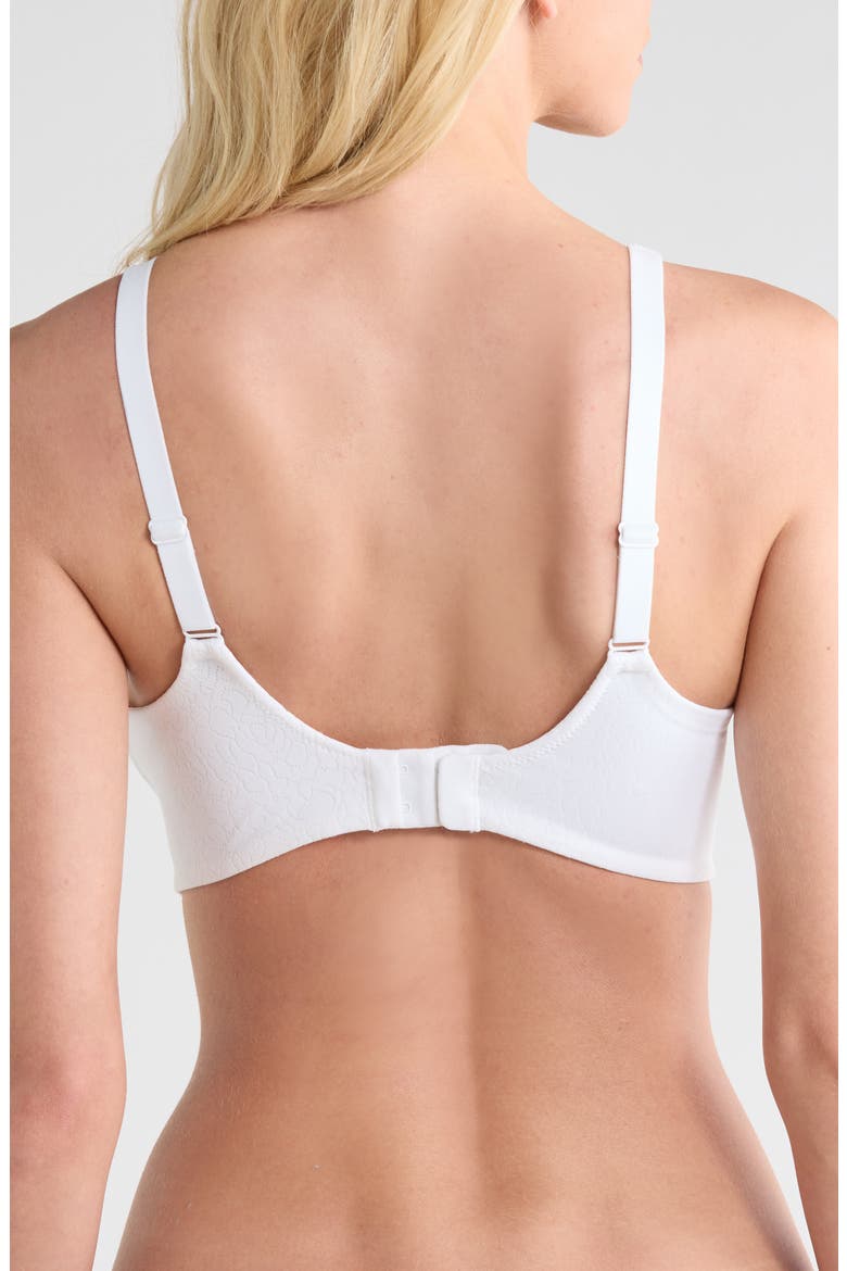 Inside Job™ Wireless Bra, Alternate, color, WHITE