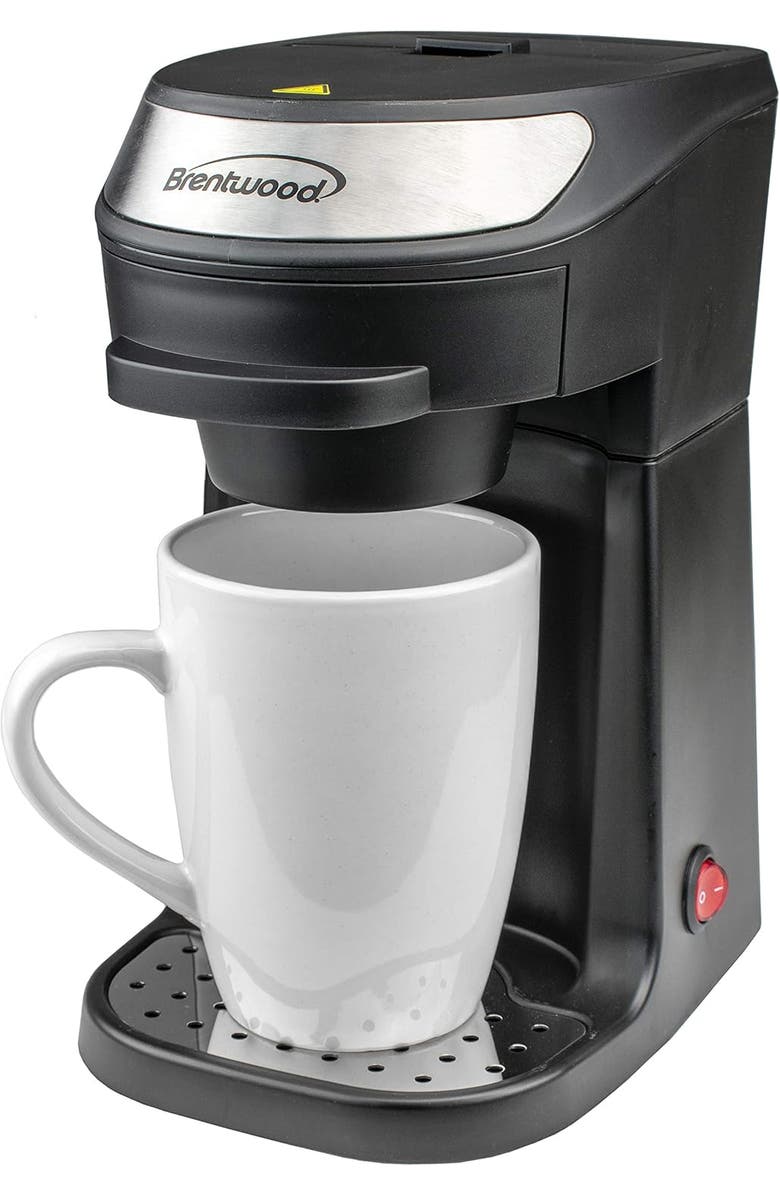 Brentwood Single Cup Coffee Maker, Main, color, Black