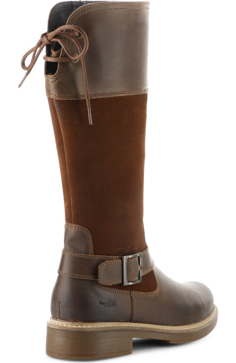 Bos. & Co. Mateo Waterproof Knee High Boot, Alternate, color, Camel/Nut/Camel Sadd
