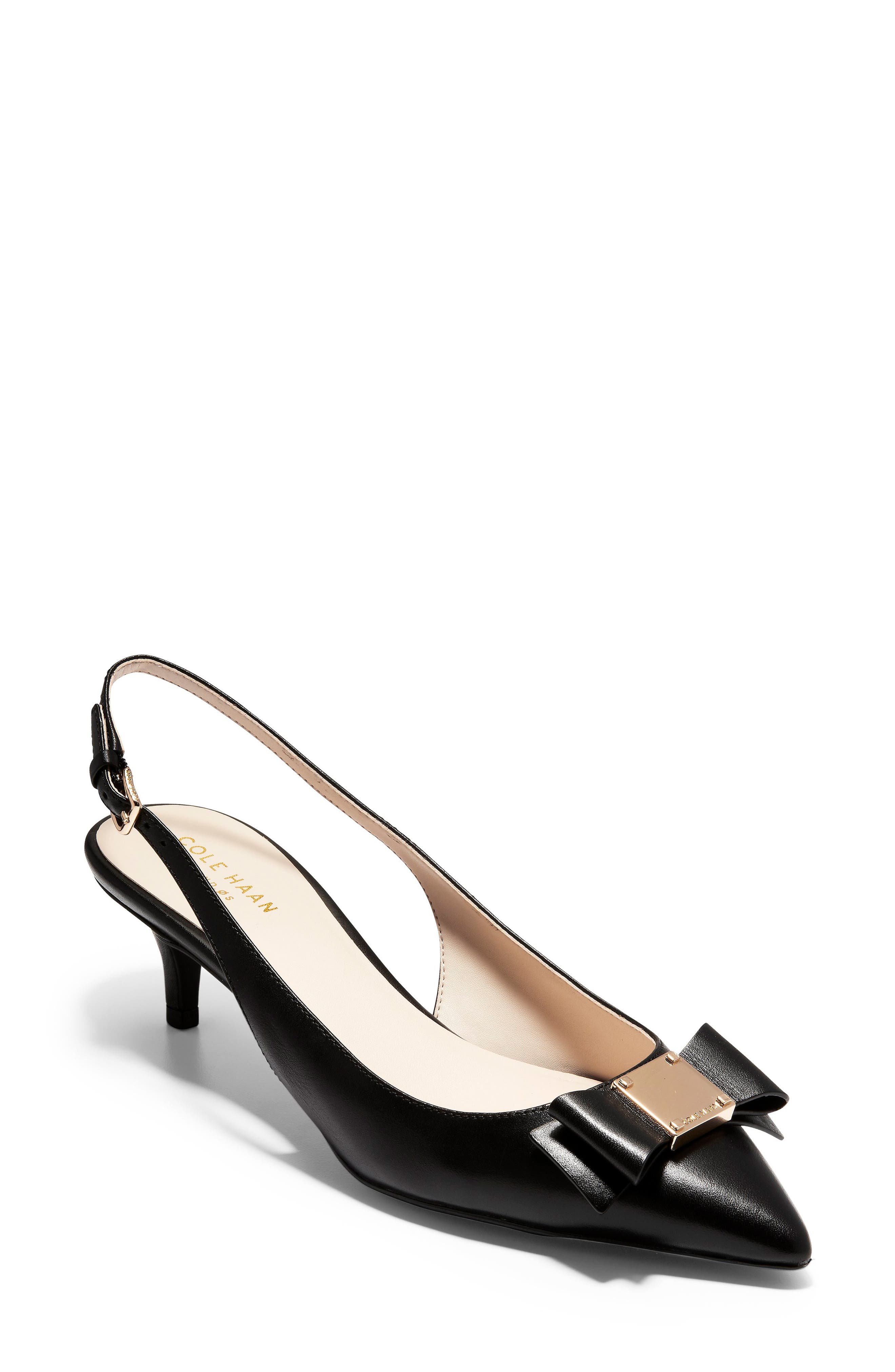 Cole Haan Tali Bow Slingback Pump, Main, color, 