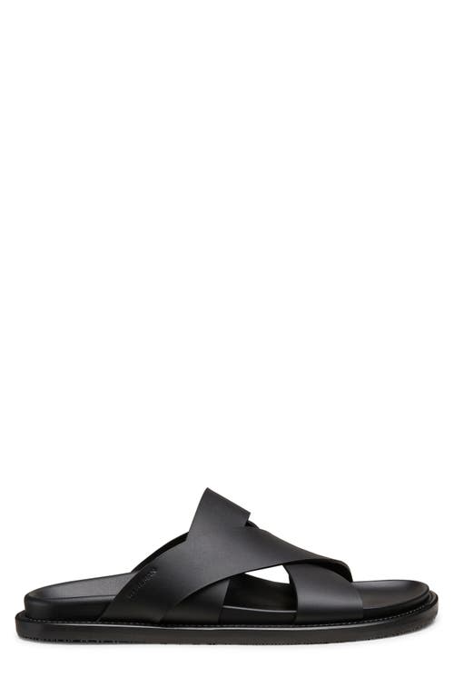 Stuart Weitzman Berkley Slide Sandal In Black