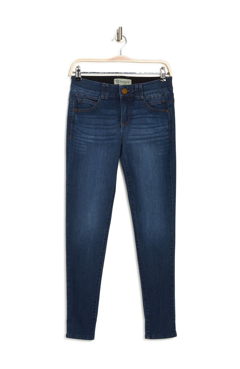 Democracy Ab Technology Crop Ankle Skinny Jeans, Alternate, color, Blue