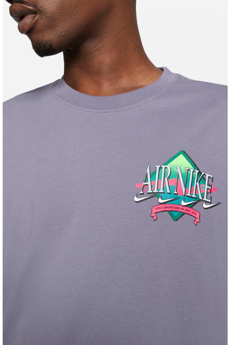 Sportswear DNA Nike Air Graphic Tee, Alternate, color, DAYBREAK