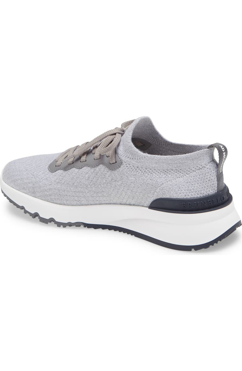 Brunello Cucinelli Knit Sneaker, Alternate, color,