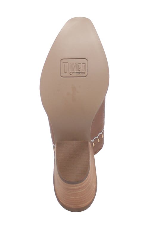 Dingo Wildflower Mule In Brown