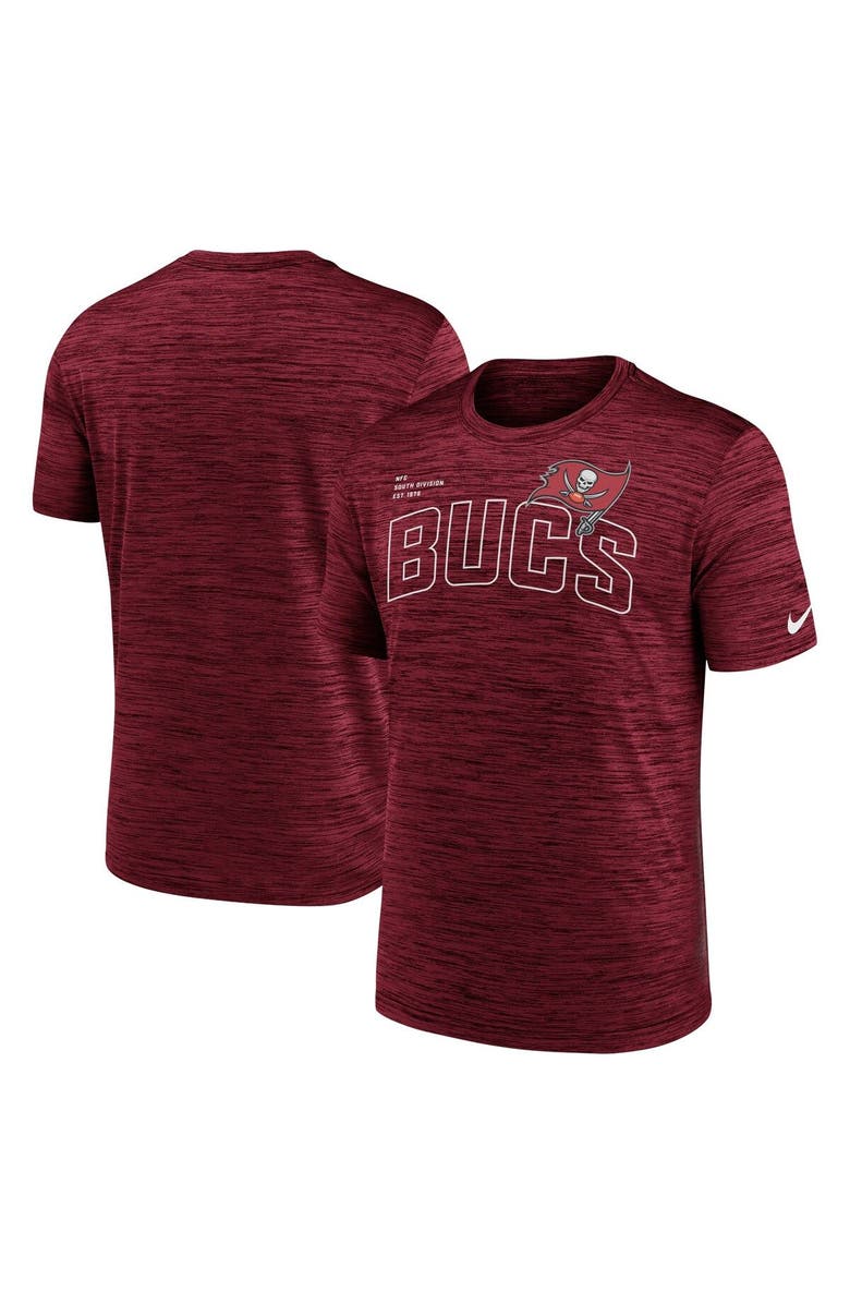 Nike Men's Nike  Red Tampa Bay Buccaneers Velocity Arch Performance T-Shirt, Main, color, Red