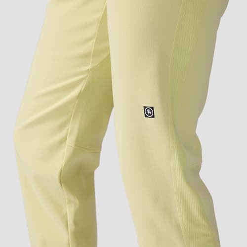 Backcountry Destination Softshell Fleece Pant In Yellow