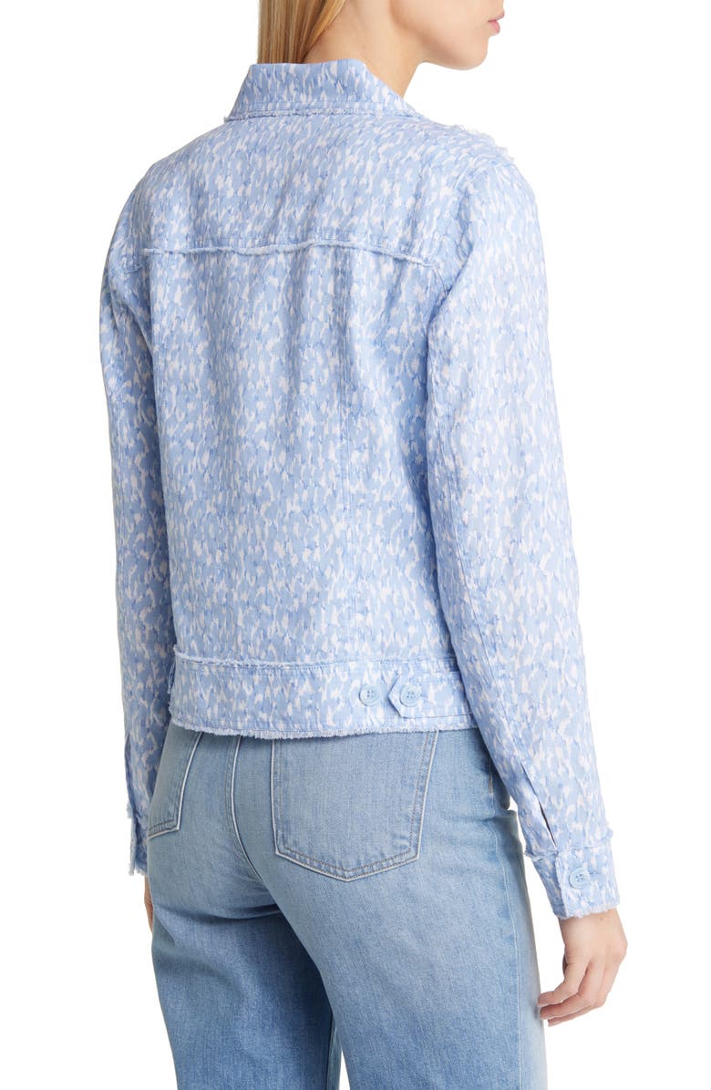 Tommy Bahama Cheetah Print Linen Jacket, Alternate, color, 