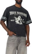 True Religion Washed Boxy Graphic T-Shirt