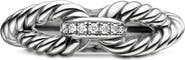 David Yurman Cable Loop Ring with Diamonds