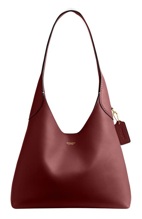 NWT❤️Nordstrom sold Crimson Leather Handbag