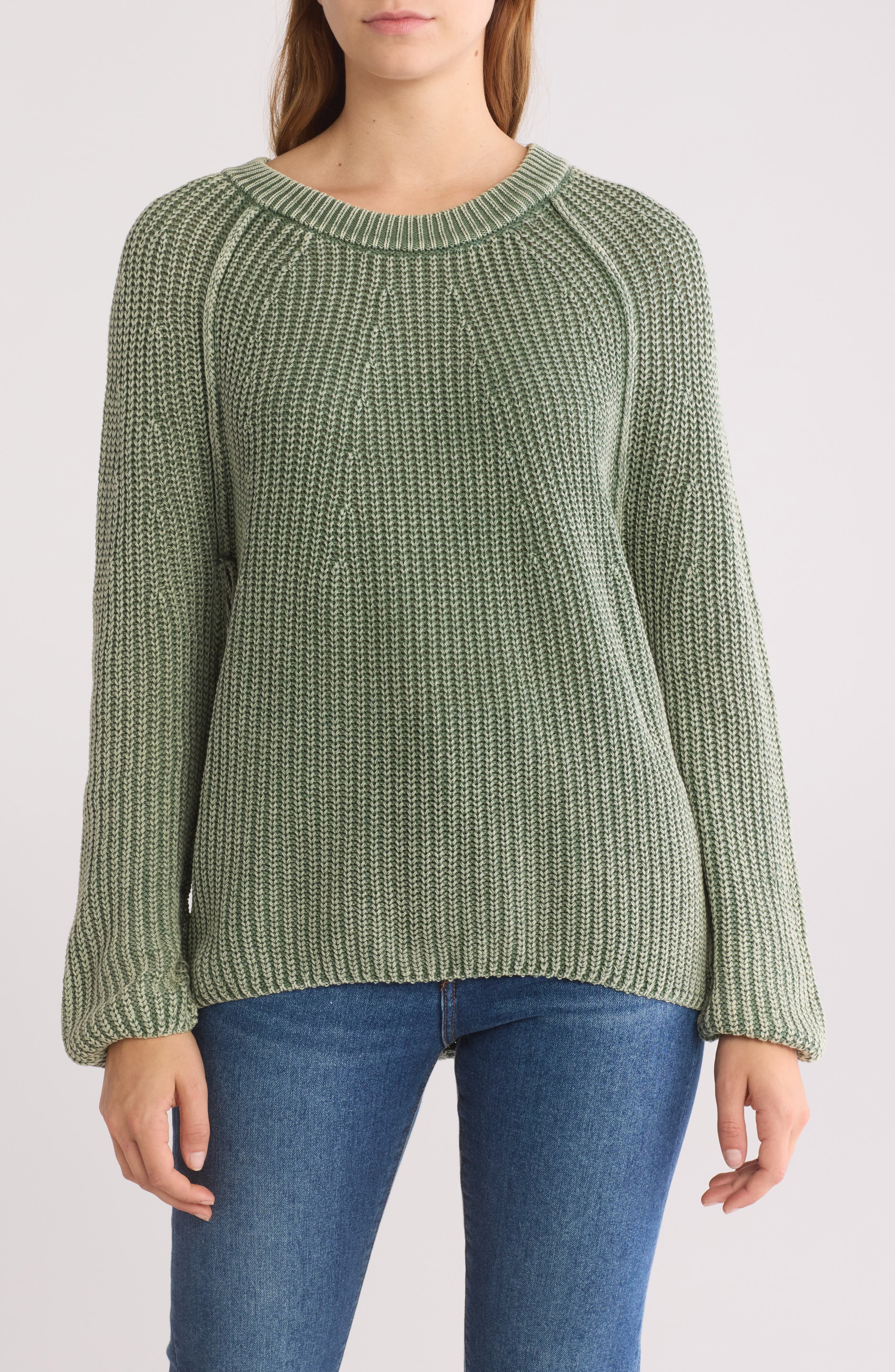 Blu Pepper Cotton Pullover Sweater